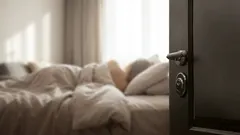 Tieni la porta della camera da letto aperta mentre dormi? Gli psicologi spiegano cosa significa